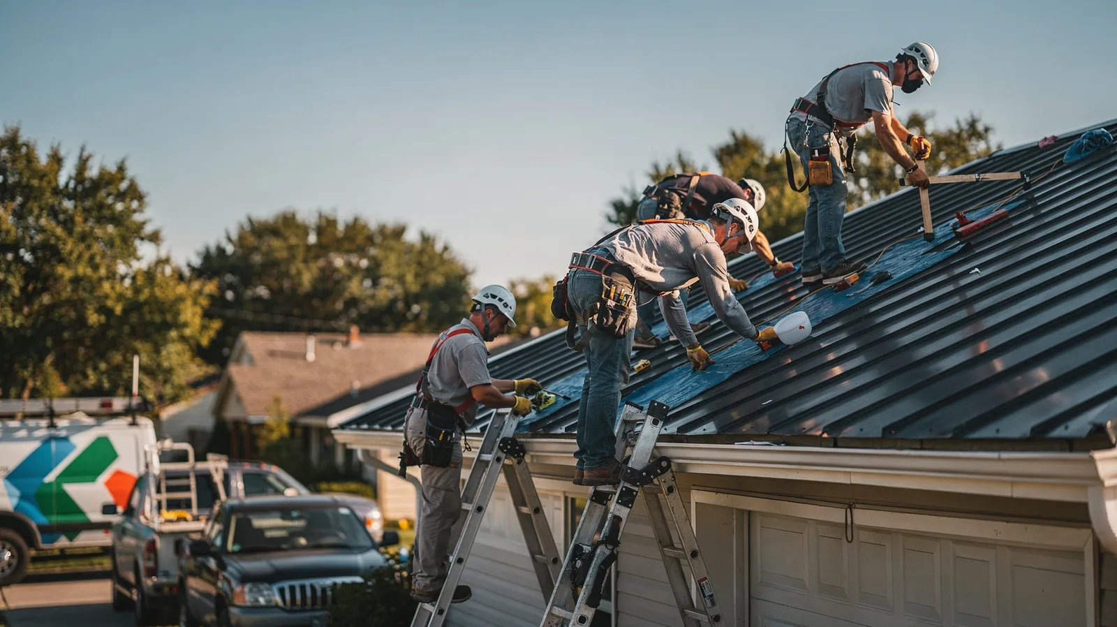 Metal Roof Installation in New Sharon, IA near me